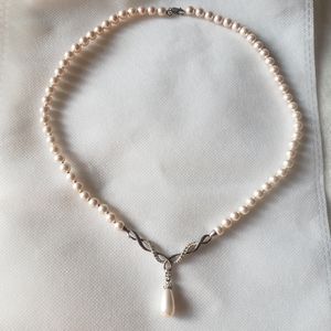 Fresh Water Pearl Necklace 925 AU